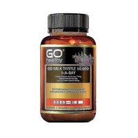 GO Healthy 澳大利亚直邮go healthy奶蓟草素食胶囊60粒水飞蓟加班熬夜护肝片