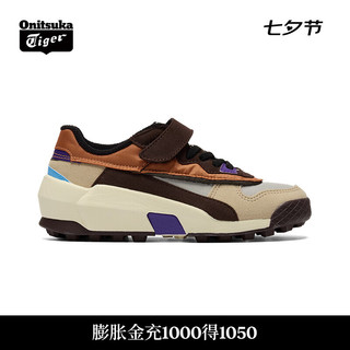 Onitsuka Tiger鬼塚虎运动休闲童鞋中大童运动鞋ADMIX RUNNER KIDS 灰色/棕色 35码