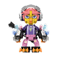 iBLOCK 十二生肖玩酷份子系列 ib1001-10 摇滚歌手 酉鸡