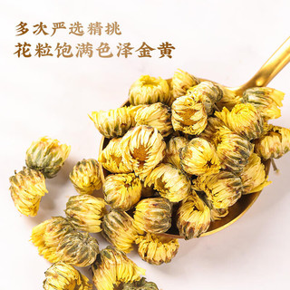 吟山红桐乡胎菊花茶泡水花草茶凉茶罐装 胎菊100g/罐