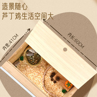 芦丁鸡饲养箱全套宠物笼子育雏室内保温箱恒温仓鼠窝造景用品