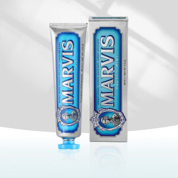 玛尔仕牙膏_marvis 玛尔仕 海洋薄荷牙膏85ml(蓝色) 清新口气 意大利
