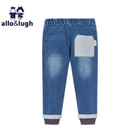 allo&lugh【商场同款】阿路和如allo&lugh男童小童牛仔裤蓝色 牛仔色 1