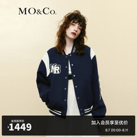 MO&Co.ROKH设计师联名系列毛巾绣章仔棒球服设计感小众