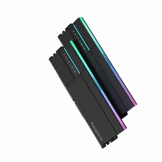 Asgard 阿斯加特 32GB套 DDR5 6400 台式机内存条 RGB灯条-女武神·瓦尔基里Ⅱ代极夜