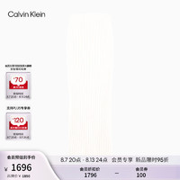 Calvin Klein Jeans24秋季新款女士时尚ck含羊毛针织包臀裙长裙半身裙J224674