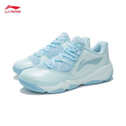 lining李宁女鞋训练鞋羽毛球专业比赛鞋多维加速度女子缓震支撑运动鞋