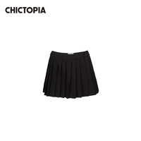 CHICTOPIA CHIC刘清扬新品百褶连打底裤超短裙