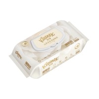 88VIP：Kleenex 舒洁 湿厕纸山茶花60片可冲入马桶卫生湿巾