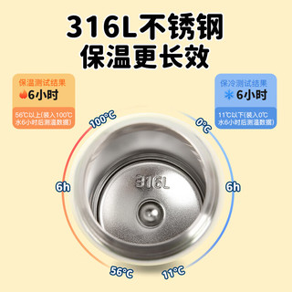 膳魔师天涯海角系列儿童不锈钢保温水杯宝宝吸管杯便携式保温杯 TCKJ 小水獭 500ml 直饮杯