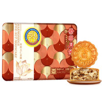 荣华 荣华月饼五仁金腿月饼广式月饼礼盒 中秋和韵礼盒540g 五仁金腿 540g