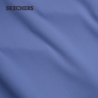 斯凯奇（Skechers）女吸湿速干透气圆领短袖上衣运动T恤P224W115 深薰衣草紫/00CM L