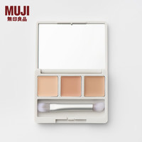 无印良品（無印良品 MUJI） 三色遮瑕盘 OAU4CC2A   1.5g
