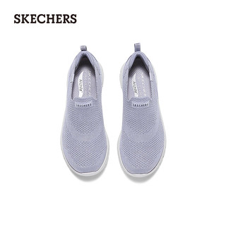 斯凯奇（Skechers）女士一脚蹬休闲鞋104680 薰衣草色/LAV 39