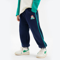 汪汪队立大功汪汪队男童裤子春秋季2024年儿童运动裤卫裤男孩休闲束脚长裤 藏青色 130CM