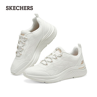 斯凯奇（Skechers）2024夏季女鞋健步鞋休闲运动鞋117561 白色/WHT 39.5