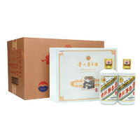 移动端、京东百亿补贴：MOUTAI 茅台 53度 酱香型白酒 兔年375ml*2瓶*4盒