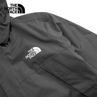 The North Face北面冲锋衣ICON元素山系户外登山露营夹克 0UZ-灰色 3XL/190 