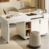 QuanU 全友 600666+129580 现代简约茶桌+茶椅