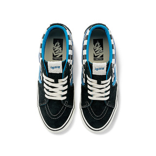 VANS 范斯 Liberaiders联名款 LX Sk8-Mid Reissue 83 棋盘格中性运动板鞋 VN000N047Z2 黑白棋盘格 42.5