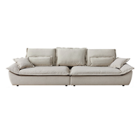 QuanU 全友 111150 猫爪布艺帆船沙发