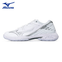 Mizuno 美津浓 WAVE CLAW 3羽毛球鞋鹰爪3代 白银 37