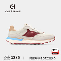 colehaan/歌涵 男士休闲鞋 24年夏轻盈增高牛皮户外运动跑步鞋C40059 白色 42.5