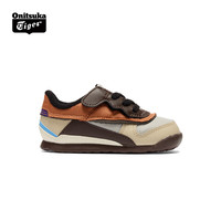 Onitsuka Tiger鬼塚虎运动休闲鞋婴幼童鞋小孩鞋子ADMIX RUNNER KIDS 灰色/棕色 21码