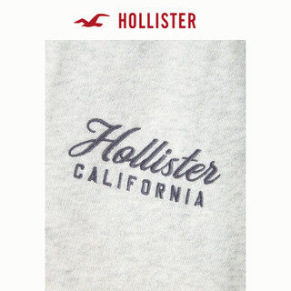 HOLLISTER24秋季新款宽松直筒运动松紧腰长裤卫裤 女 KI347-4077