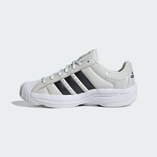 adidas ORIGINALS Superstar MN 贝壳头男女经典休闲运动鞋 IE8560 白/黑色 45