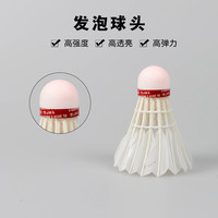 发光羽毛球鹅毛球耐打王室外加重防风不易打烂夜晚用荧光娱乐球球