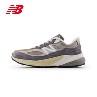 new balance 990 v6 中性休闲运动鞋 U990GR6 浅卡其/灰色 37.5