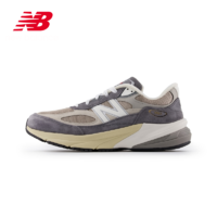 new balance 990 v6 中性休闲运动鞋 U990GR6 浅卡其/灰色 44.5