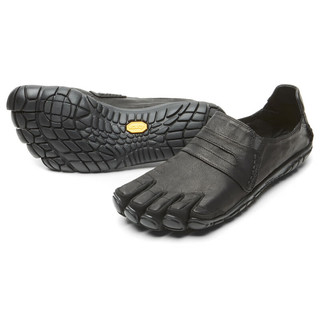 vibram时尚运动休闲旅行轻便防滑皮质五趾鞋CVT Leather 黑色男款 41