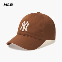 MLB软顶美拉德棒球帽明星同款鸭舌帽运动帽CP66 纽约洋基队/浅棕色 均码