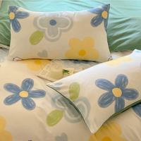 艾薇（AVIVI）枕头套枕套一对水洗棉亲肤枕头套家用单人枕套枕芯套 48*74cm 乐园 适用48*74cm枕头【一对装】