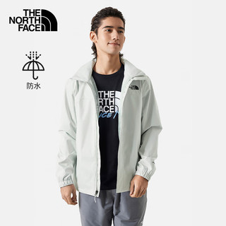 The North Face北面冲锋衣男户外防风单层硬壳夹克8BA8 灰色/9B8 XXL 8BA8/灰色