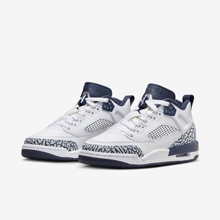 耐克（NIKE）女鞋JORDAN SPIZIKE大童运动鞋简版AJ4休闲实战篮球鞋 FQ3950-104 36.5