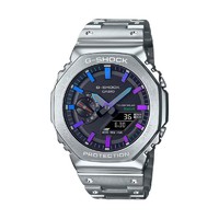 CASIO 卡西欧 G-SHOCK金属进化系列 44.4毫米太阳能腕表 GM-B2100PC-1A