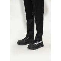 ALEXANDER MCQUEEN 踝靴式厚底鞋