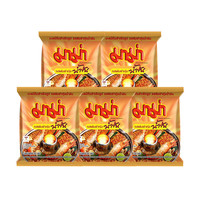 移动端、京东百亿补贴：MAMA 泰氏妈妈 泰国进口MAMA 冬阴功酸辣虾 浓汤五连包方便面55g*5包 泡面速食