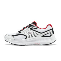 SKECHERS 斯凯奇 MEN'S GO系列 暮光 男子轻质缓震跑鞋 220868-WBK 白色/黑色 42