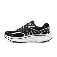 SKECHERS 斯凯奇 MEN'S GO系列 暮光 男子轻质缓震跑鞋 220868-BKSL 黑色/银色 39.5
