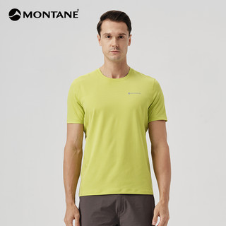 MONTANE APOLLOS户外徒步运动吸湿速干T恤男款短袖2024盟泰恩