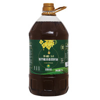田园约定食用油 非转基因 低芥酸浓香菜籽油5L 物理压榨