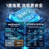 纽曼 NewsmyS1200磷酸铁锂1度电户外电源220v便携蓄电池1800W大功率大容量自驾游太阳能充露营车载冰箱应急储能电源