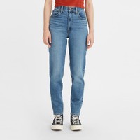 Levi's李维斯女士高腰锥形牛仔裤蓝色潮流时尚百搭