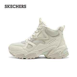 斯凯奇（Skechers）斯凯奇蜜糕鞋2024夏季168023 自然色/灰色/NTGY 35