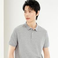 GIORDANO 佐丹奴 2024年夏款男士polo衫莱卡弹力珠地布短袖POLO衫男