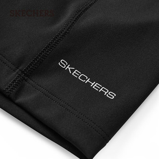 斯凯奇（Skechers）女运动收腹打底裤弹力紧身短裤夏季新P224W070